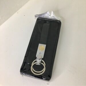 BMW Leather Keychain